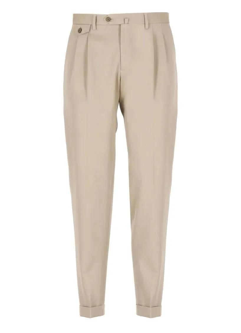   Briglia  Virgin Wool Pants Brown