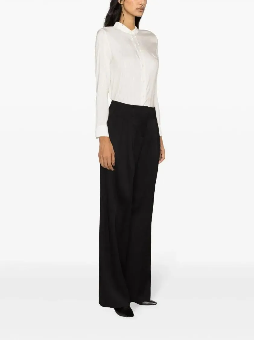   Golden Goose  Flavia Tailored Palazzo Pants Black